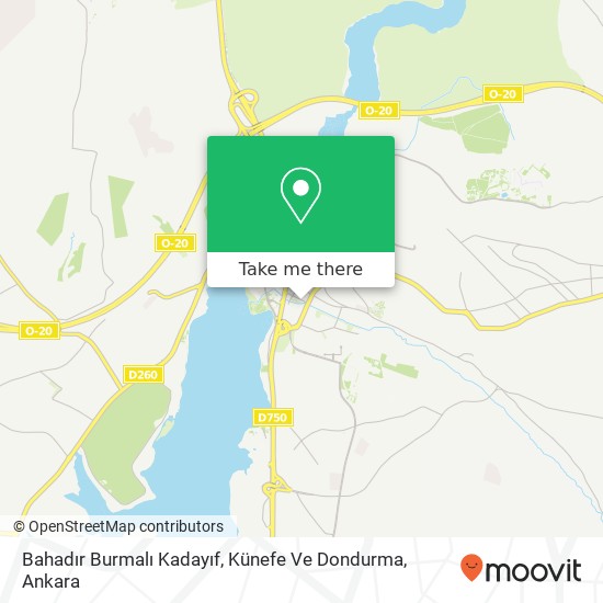 Bahadır Burmalı Kadayıf, Künefe Ve Dondurma map