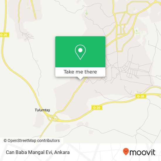 Can Baba Mangal Evi map