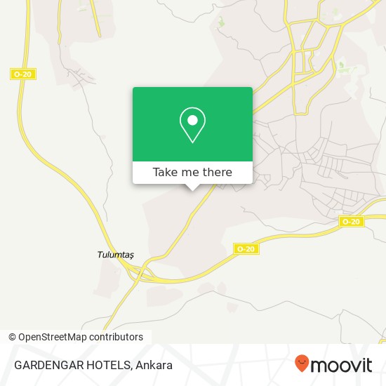 GARDENGAR HOTELS map