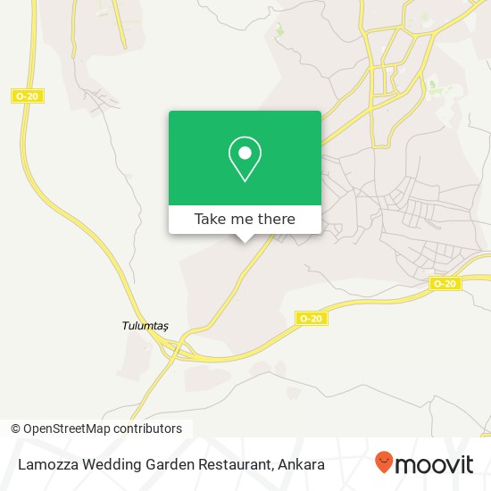 Lamozza Wedding Garden Restaurant map