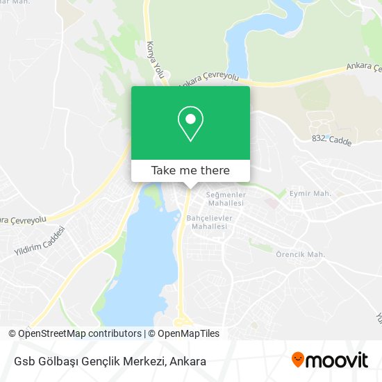 Gsb Gölbaşı Gençlik Merkezi map