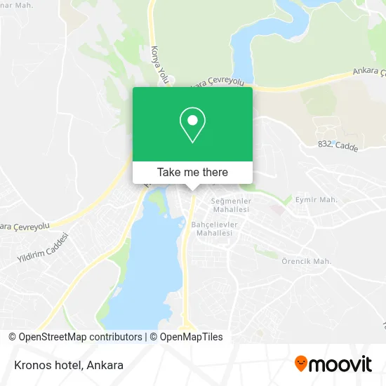 Kronos hotel map