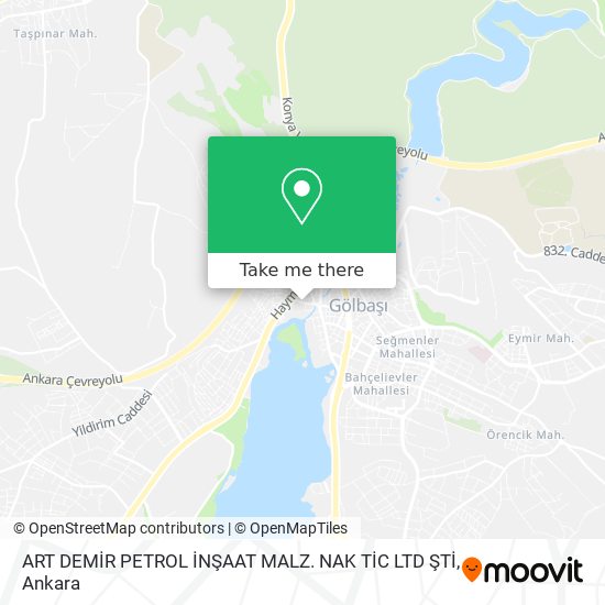 ART DEMİR PETROL İNŞAAT MALZ. NAK TİC LTD ŞTİ map