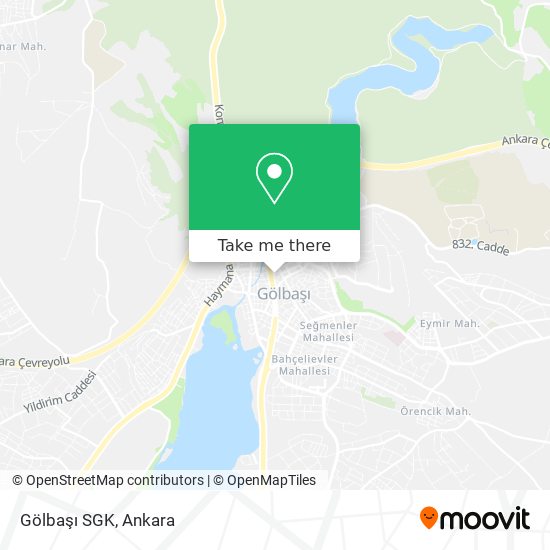 Gölbaşı SGK map
