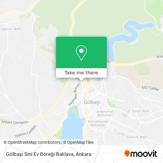Gölbaşı Sini Ev Böreği Baklava map
