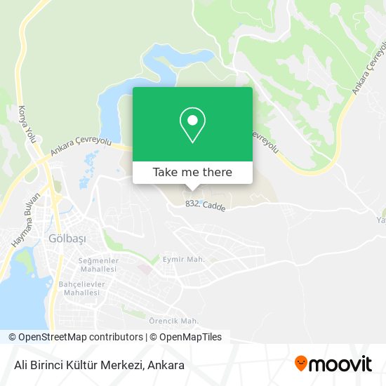 Ali Birinci Kültür Merkezi map