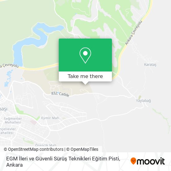 EGM İleri ve Güvenli Sürüş Teknikleri Eğitim Pisti map