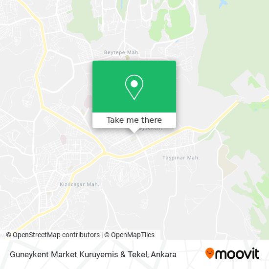 Guneykent Market Kuruyemis & Tekel map