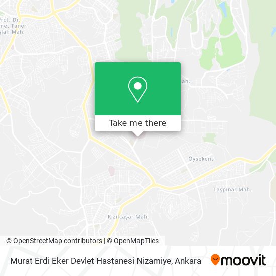 Murat Erdi Eker Devlet Hastanesi Nizamiye map