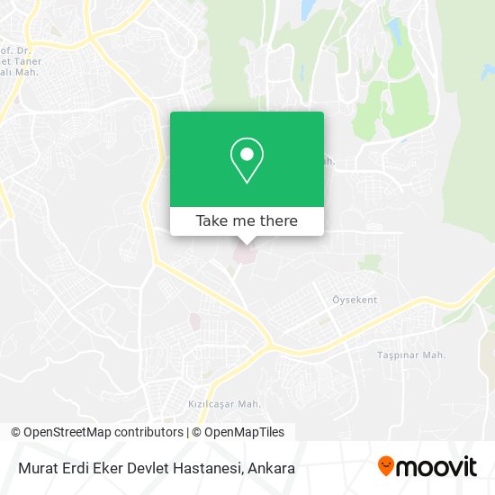 Murat Erdi Eker  Devlet Hastanesi map