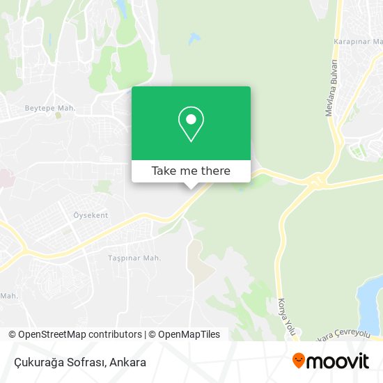 Çukurağa Sofrası map