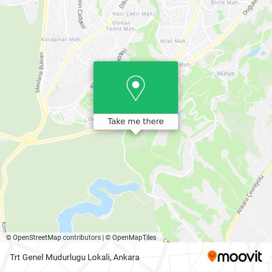 Trt Genel Mudurlugu Lokali map