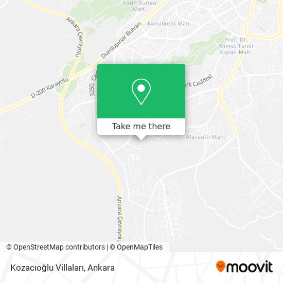 Kozacıoğlu Villaları map