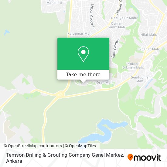 Temson Drilling & Grouting Company Genel Merkez map