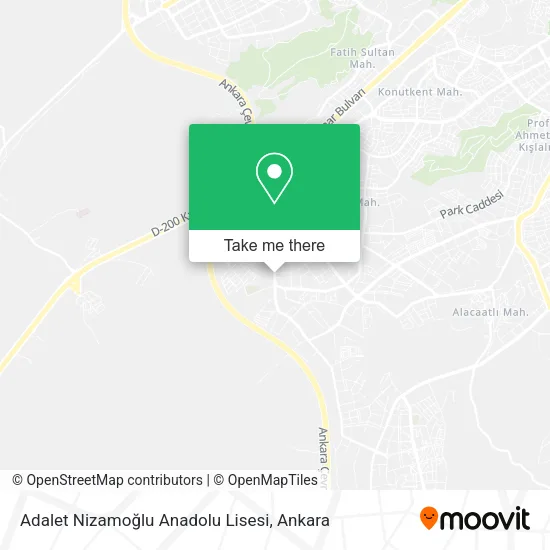 Adalet Nizamoğlu Anadolu Lisesi map