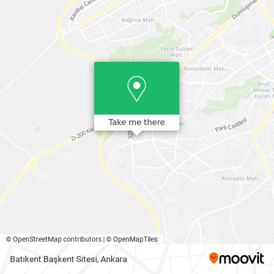 Batıkent Başkent Sitesi map
