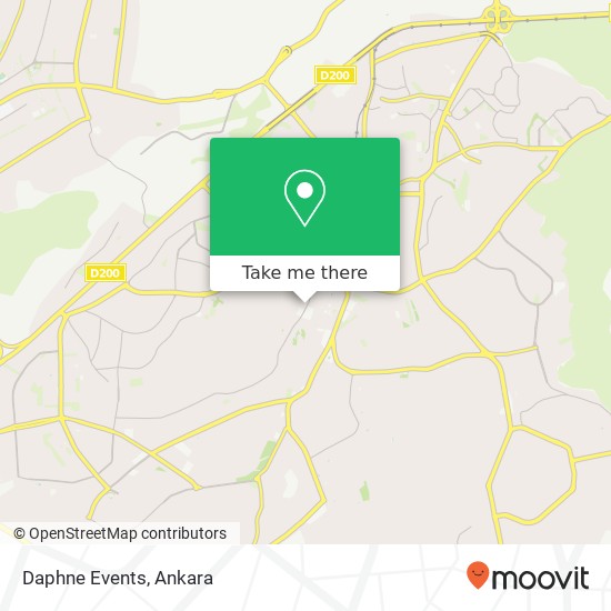 Daphne Events map