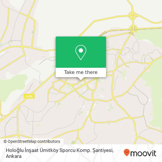 Holoğlu İnşaat Ümitköy Sporcu Komp. Şantiyesi map