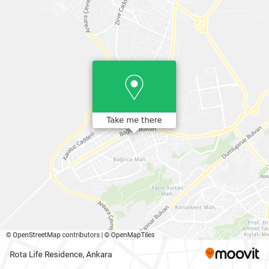 Rota Life Residence map