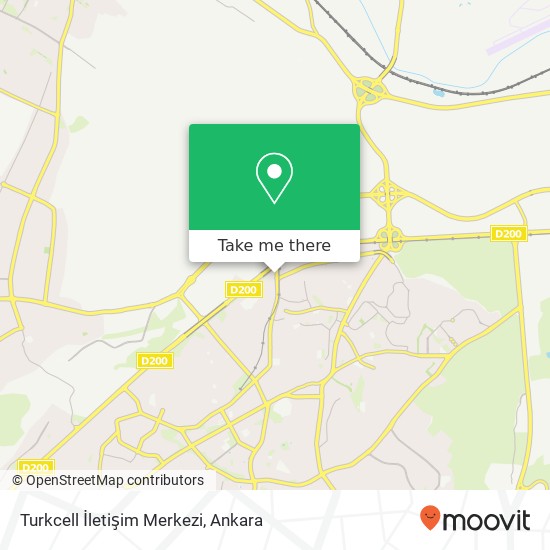 Turkcell İletişim Merkezi map