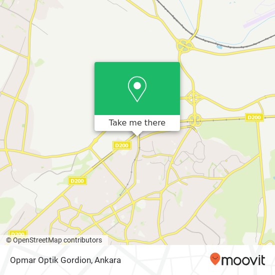 Opmar Optik Gordion map