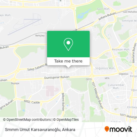 Smmm Umut Karsavuranoğlu map