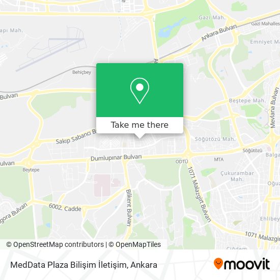 MedData Plaza Bilişim İletişim map