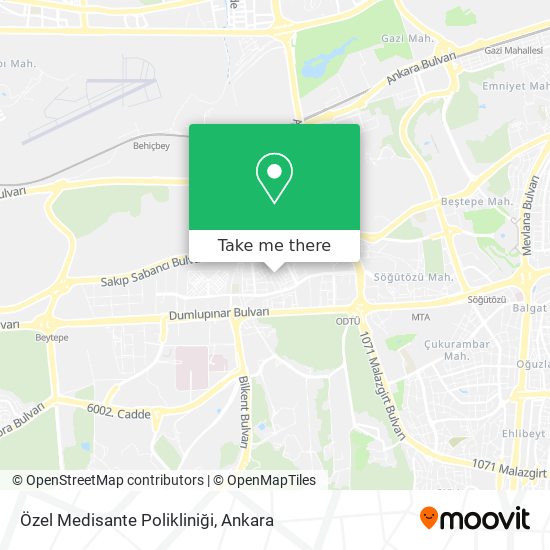 Özel Medisante Polikliniği map