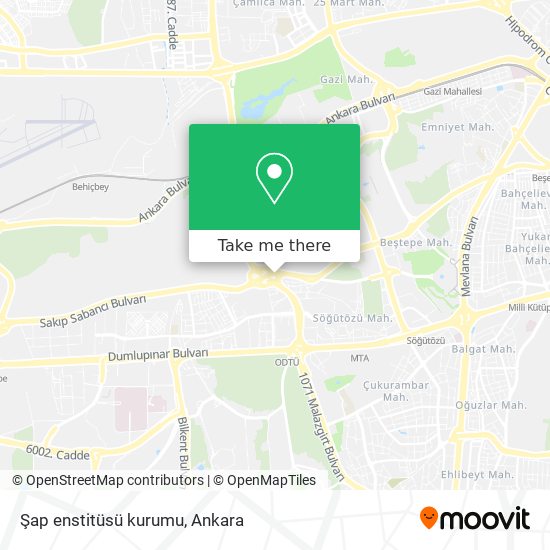 Şap enstitüsü kurumu map