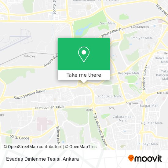 Esadaş Dinlenme Tesisi map