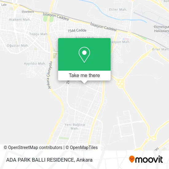 ADA PARK BALLI RESIDENCE map