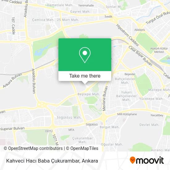 Kahveci Hacı Baba Çukurambar map