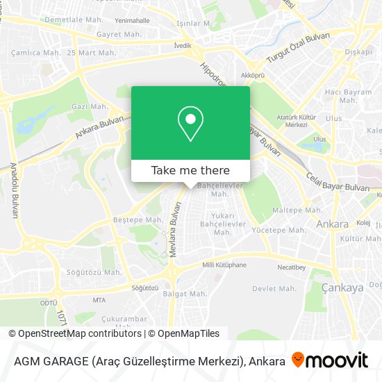 AGM GARAGE (Araç Güzelleştirme Merkezi) map