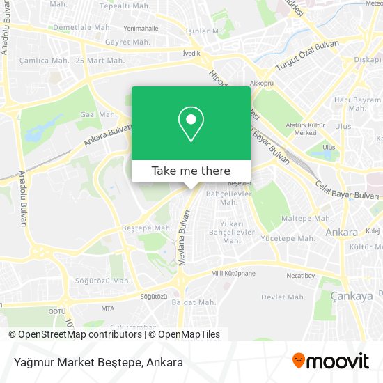 Yağmur Market Beştepe map