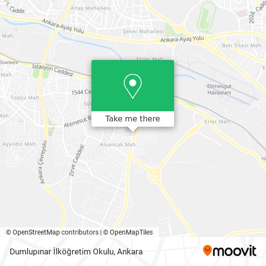 Dumlupınar İlköğretim Okulu map