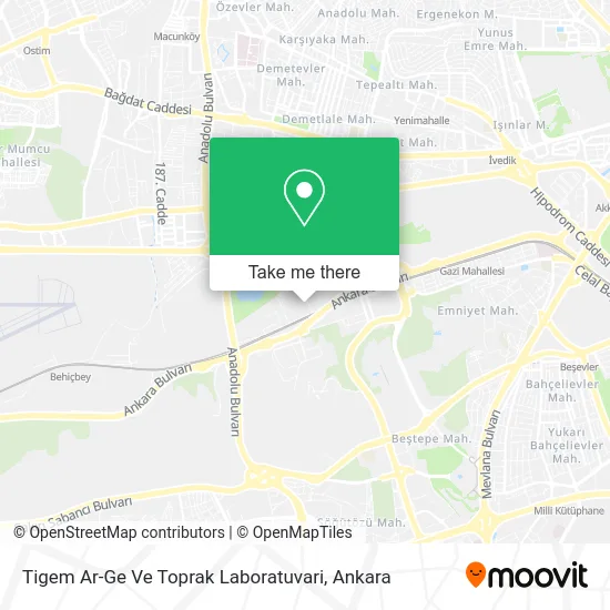 Tigem Ar-Ge Ve Toprak Laboratuvari map