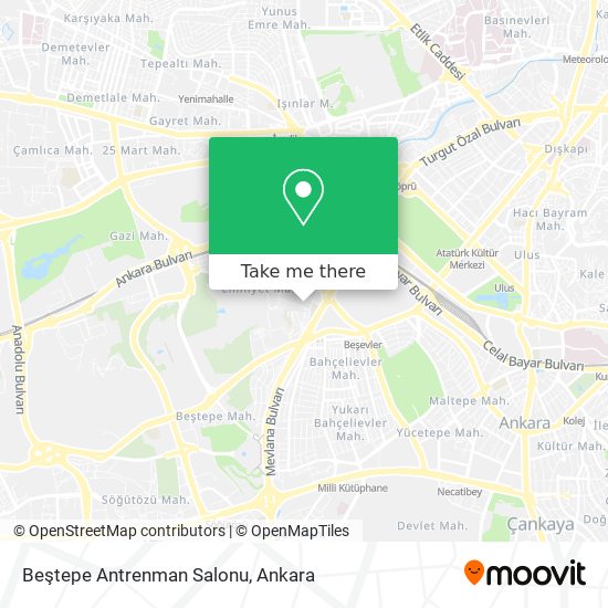 Beştepe Antrenman Salonu map