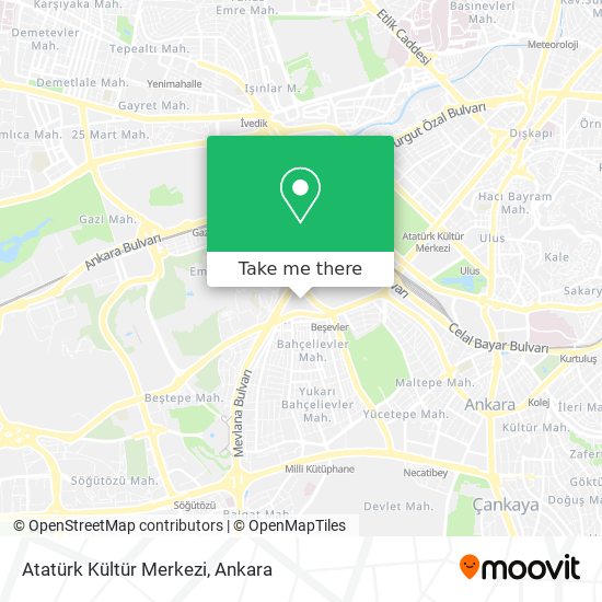 Atatürk Kültür Merkezi map