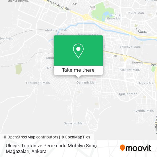 Uluışık Toptan ve Perakende Mobilya Satış Mağazaları map