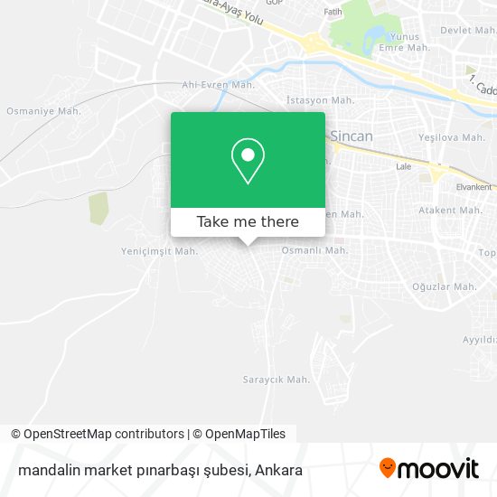 mandalin market pınarbaşı şubesi map