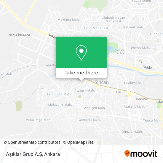 Aşıklar Grup A.Ş map