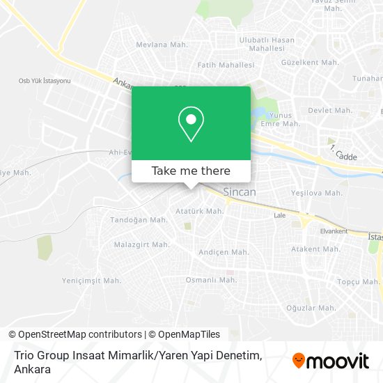 Trio Group Insaat Mimarlik / Yaren Yapi Denetim map