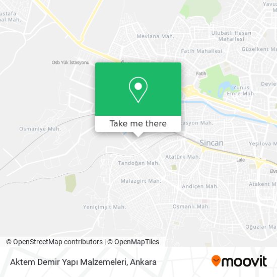 Aktem Demir Yapı Malzemeleri map