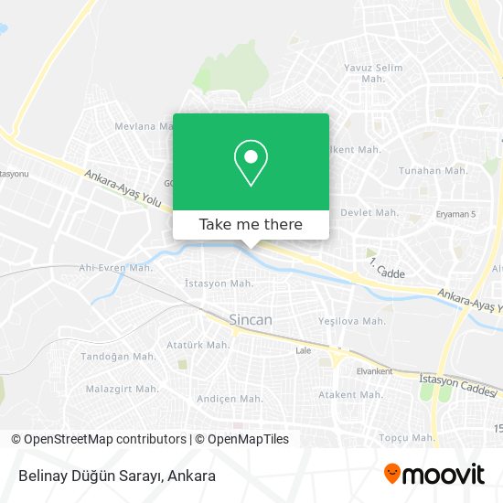 Belinay Düğün Sarayı map