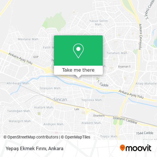 Yepaş Ekmek Fırını map