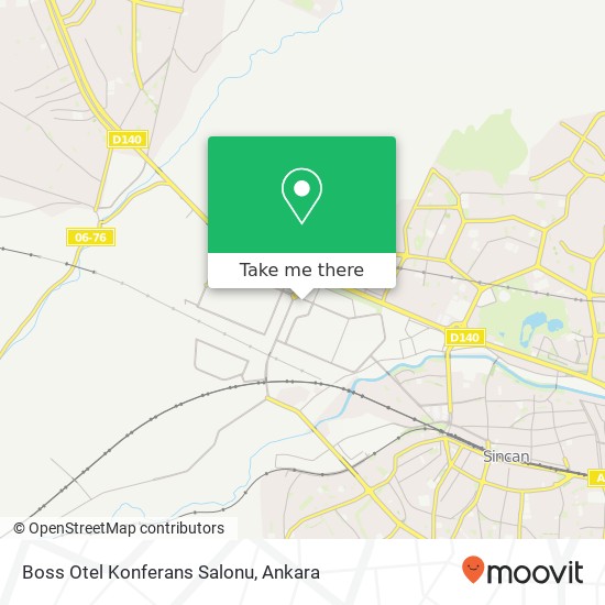 Boss Otel Konferans Salonu map