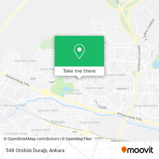548 Otobüs Durağı map