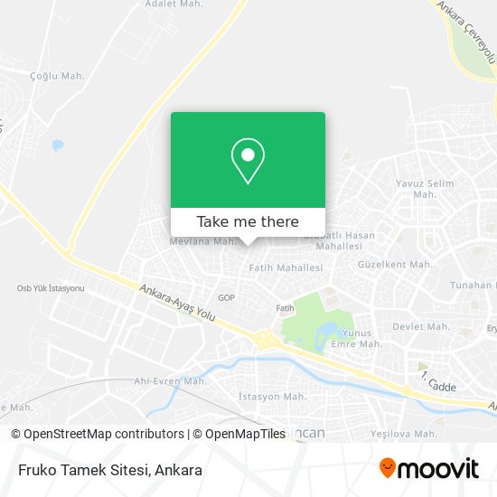 Fruko Tamek Sitesi map