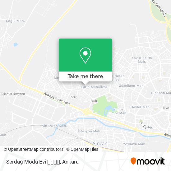 Serdağ Moda Evi 👰🏼🤵🏼 map