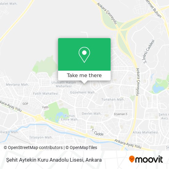 Şehit Aytekin Kuru Anadolu Lisesi map